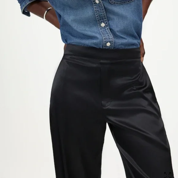 Madewell Pull-On Straight Pants - Picture 3 of 8